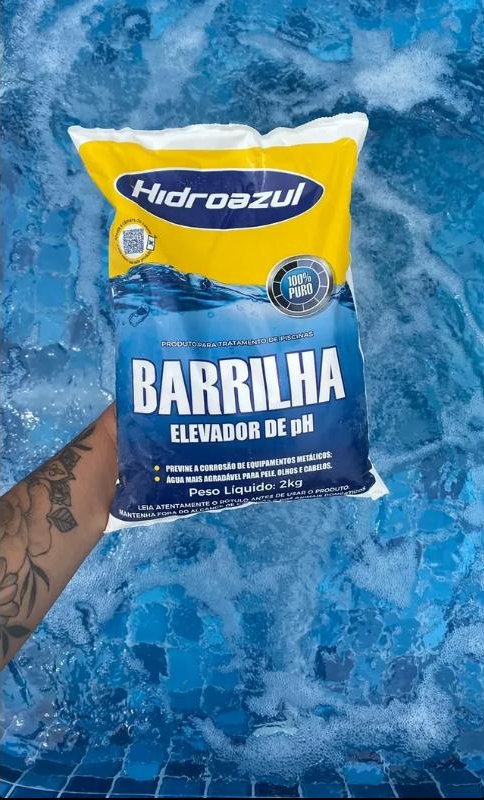 Barrilha Elevador de pH Hidroazul