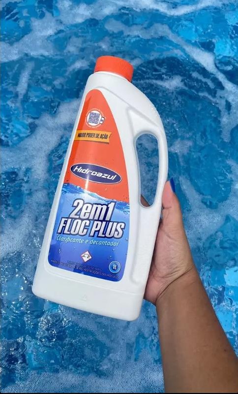2 em 1 Floc Plus Hidroazul
