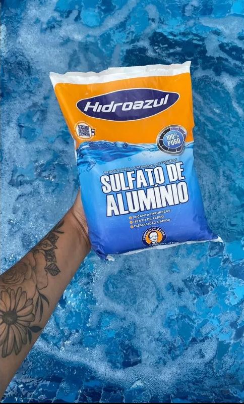 Sulfato de Alumínio Hidroazul